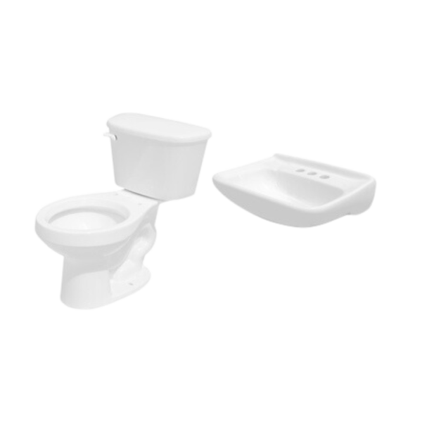 BAÑO ECO COMPLETO COLOR BLANCO